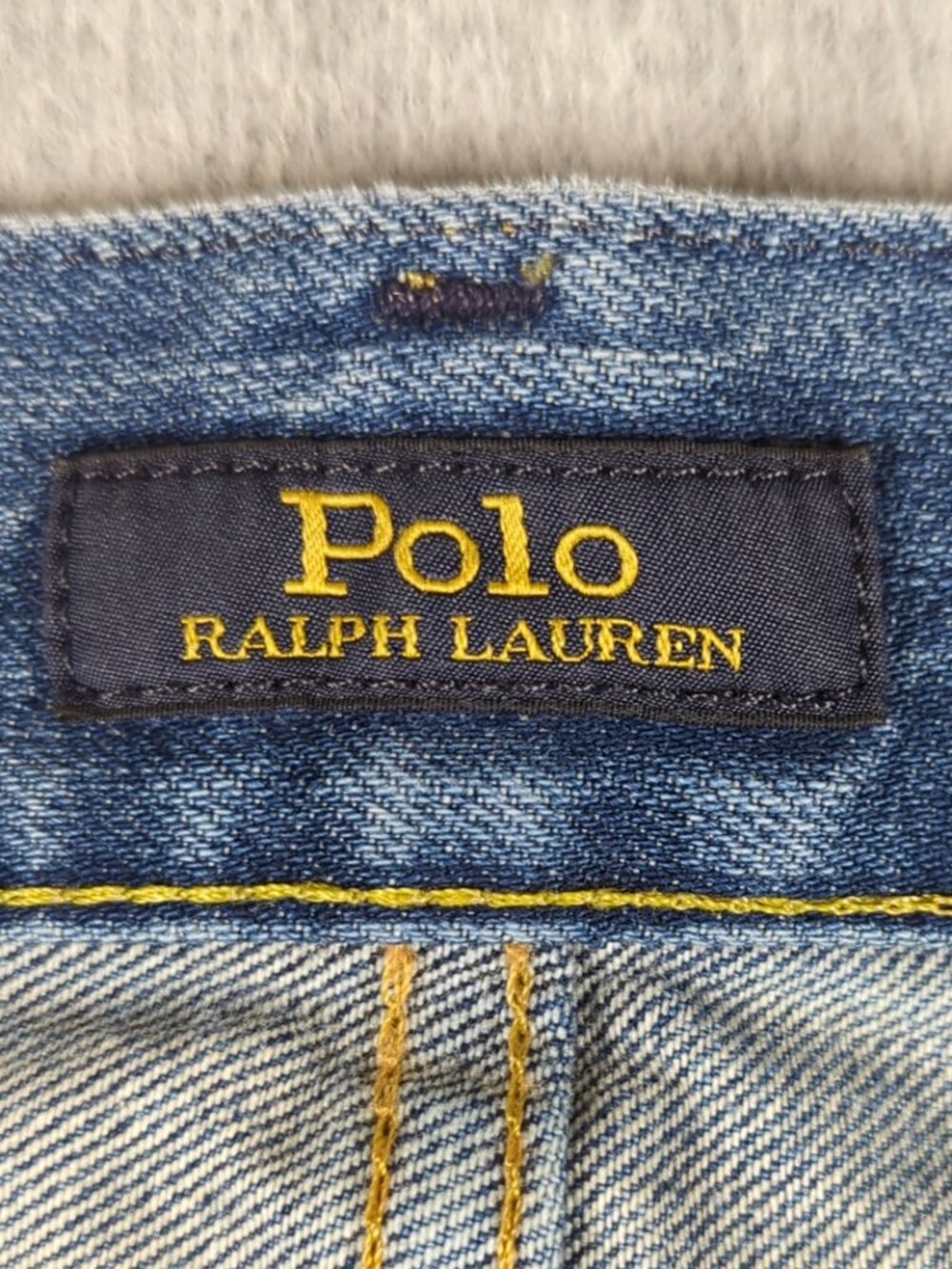 Polo Ralph Lauren Jeans Men's 36x32 (Actual 36x31) Blue Hampton Relaxed Straight - Picture 2 of 11